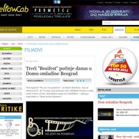 YellowCab - Treći "Bosifest" počinje danas u Domu omladine Beograd